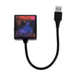 GloboStar® 81847 Διακοσμητικό Φωτιστικό Ειδικών Φωτορυθμικών Εφέ PARTY Disco LASER DC 5V με Καλώδιο Τροφοδοσίας USB Μπλέ Κόκκινο IP20 Μ26.5 x Π4.5 x Υ2.5cm - Image 2