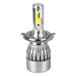 GLOBOSTAR® LEDKITC6 82002 Λάμπα H4 LED 24W/48W 3600lm/7200lm 360° DC 12-24V Αδιάβροχο IP65 Ψυχρό Λευκό 6000K - CREE COB Chip - Μ3.5 x Π3.5 x Υ9.5cm - Πακέτο 2 Τεμαχίων - 1 Χρόνο Εγγύηση - Image 2
