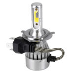 GLOBOSTAR® LEDKITC6 82002 Λάμπα H4 LED 24W/48W 3600lm/7200lm 360° DC 12-24V Αδιάβροχο IP65 Ψυχρό Λευκό 6000K - CREE COB Chip - Μ3.5 x Π3.5 x Υ9.5cm - Πακέτο 2 Τεμαχίων - 1 Χρόνο Εγγύηση - Image 6