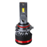 GLOBOSTAR® LEDKITM8PRO 82091 Λάμπα HIR2 9012 CANbus LED 60W/120W 6000lm/12000lm 360° DC 12-24V Αδιάβροχο IP65 Ψυχρό Λευκό 6000K - CREE COB Chip - Μ3.1 x Π3.1 x Υ7.5cm - Πακέτο 2 Τεμαχίων - 2 Χρόνια Εγγύηση - Image 3
