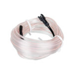 GloboStar® 82200 TUBE 360° Degree Διακοσμητική EL-Wire Neon Αυτοκινήτου Κορδόνι ΣΕΤ 3m 1W/3m 30lm/m 360° DC 12V με Βύσμα Αναπτήρα Αυτοκινήτου Αδιάβροχη IP68 Ψυχρό Λευκό 6000K - Image 4