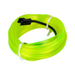 GloboStar® 82202 TUBE 360° Degree Διακοσμητική EL-Wire Neon Αυτοκινήτου Κορδόνι ΣΕΤ 3m 1W/3m 30lm/m 360° DC 12V με Βύσμα Αναπτήρα Αυτοκινήτου Αδιάβροχη IP68 Πράσινο Φωσφορούχο - Image 4