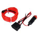 GloboStar® 82203 TUBE 360° Degree Διακοσμητική EL-Wire Neon Αυτοκινήτου Κορδόνι ΣΕΤ 3m 1W/3m 30lm/m 360° DC 12V με Βύσμα Αναπτήρα Αυτοκινήτου Αδιάβροχη IP68 Φούξια - Image 3