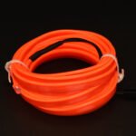 GloboStar® 82206 TUBE 360° Degree Διακοσμητική EL-Wire Neon Αυτοκινήτου Κορδόνι ΣΕΤ 3m 1W/3m 30lm/m 360° DC 12V με Βύσμα Αναπτήρα Αυτοκινήτου Αδιάβροχη IP68 Κόκκινο - Image 5