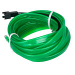 GLOBOSTAR® ELWIRE 82209 Κιτ Διακοσμητικού Φωτισμού Αυτοκινήτου LED 1.2W 84lm 360° DC 12V Αδιάβροχο IP65 Πράσινο - Μ300 x Π1 x Υ0.3cm - 1 Χρόνο Εγγύηση - Image 4