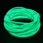 GLOBOSTAR® ELWIRE 82209 Κιτ Διακοσμητικού Φωτισμού Αυτοκινήτου LED 1.2W 84lm 360° DC 12V Αδιάβροχο IP65 Πράσινο - Μ300 x Π1 x Υ0.3cm - 1 Χρόνο Εγγύηση - Image 5