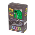 GLOBOSTAR® ELWIRE 82209 Κιτ Διακοσμητικού Φωτισμού Αυτοκινήτου LED 1.2W 84lm 360° DC 12V Αδιάβροχο IP65 Πράσινο - Μ300 x Π1 x Υ0.3cm - 1 Χρόνο Εγγύηση - Image 6
