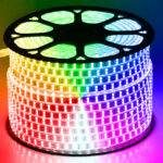 GLOBOSTAR® EPIWIDE 70517 Ταινία LED 24W/m 1560lm/m 120° DC 220-240V Αδιάβροχη IP65 120 x SMD5050 Chip/m Πολύχρωμο RGB Dimmable - Epistar SMD Chip - M100 x Π1.7 x Υ0.7cm - 3 Χρόνια Εγγύηση - Image 2