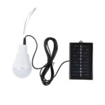 GLOBOSTAR® SOLARLAMP 71502 Λάμπα A60 LED 3W 150lm 260° DC 5V με Φωτοβολταϊκό Panel 5V 0.2W & Επαναφορτιζόμενη Μπαταρία Li-ion 3.2V 600mAh IP20 Ψυχρό Λευκό 6000K - Μ6 x Π6 x Υ10cm - 2 Χρόνια Εγγύηση - Image 2