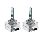GLOBOSTAR® HID 84041 Λάμπα Xenon D1R Super Vision Υψηλής Φωτεινότητας +80% CANbus DOT ECER37 55W/110W 5000lm/10000lm 360° DC 12-24V Αδιάβροχο IP65 Ψυχρό Λευκό 6000K - Μ4 x Π5 x Υ8cm - Πακέτο 2 Τεμαχίων - 2 Χρόνια Εγγύηση - Image 2
