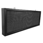 GLOBOSTAR® DISPLAY 90273 Κυλιόμενη Ψηφιακή Επιγραφή P10 Μονής Όψης LED AC 220-240V Αδιάβροχο IP54 Μπλε - WiFi Control μέσω FK APP - Αισθητήρας Θερμοκρασίας & Υγρασίας - Μ104 x Π9 x Υ40cm - 2 Χρόνια Εγγύηση - Image 2