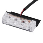 GloboStar® 85004 PRO Series ΣΕΤ 2 x Μπάρες Σήμανσης Οχήματος Ασθενοφόρου για Αυτοκίνητα & Φορτηγά 3 Προγραμμάτων Φωτισμού STROBE LED HIGH POWER 6W DC 10-30V Αδιάβροχο IP65 Ψυχρό Λευκό 6000K - Image 5