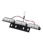 GloboStar® 85017 PRO Series ΣΕΤ 4 x 3 Μπάρες Σήμανσης Οχήματος Οδικής Βοήθειας για Αυτοκίνητα & Φορτηγά 3 Προγραμμάτων Φωτισμού STROBE LED HIGH POWER 36W DC 10-30V Αδιάβροχο IP65 Κόκκινο & Μπλε-  Μ18 x Π4.5 x Υ3cm - 2 Χρόνια Εγγύηση - Image 3