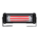 GloboStar® 85030 PRO Series ΣΕΤ 4 x Μπάρες Σήμανσης Οχήματος Πυροσβεστικής για Αυτοκίνητα & Φορτηγά 13 Προγραμμάτων Φωτισμού STROBE LED CREE CXB COB 36W DC 10-30V Αδιάβροχο IP65 Κόκκινο - Image 4