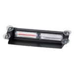 GloboStar® 85117 PRO Series Μπάρα Σήμανσης με Βεντούζες για Παρμπρίζ Οχήματος Αστυνομίας για Αυτοκίνητα & Φορτηγά 13 Προγραμμάτων Φωτισμού LED CREE CXB COB 18W DC 10-30V IP20 Κόκκινο & Μπλε - Image 2