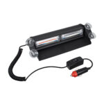 GloboStar® 85117 PRO Series Μπάρα Σήμανσης με Βεντούζες για Παρμπρίζ Οχήματος Αστυνομίας για Αυτοκίνητα & Φορτηγά 13 Προγραμμάτων Φωτισμού LED CREE CXB COB 18W DC 10-30V IP20 Κόκκινο & Μπλε - Image 6