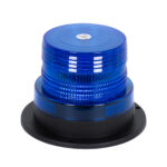 GloboStar® 85152 PRO Series Φάρος Σήμανσης Οχήματος Αστυνομίας για Αυτοκίνητα & Φορτηγά STROBE LED 10W DC 12-24V Αδιάβροχος IP65 Μπλε - Image 3