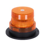 GloboStar® 85153 PRO Series Φάρος Σήμανσης Οχήματος Οδικής Βοήθείας για Αυτοκίνητα & Φορτηγά STROBE LED 10W DC 12-24V Αδιάβροχος IP65 Πορτοκαλί - Image 3