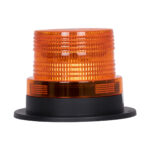 GloboStar® 85153 PRO Series Φάρος Σήμανσης Οχήματος Οδικής Βοήθείας για Αυτοκίνητα & Φορτηγά STROBE LED 10W DC 12-24V Αδιάβροχος IP65 Πορτοκαλί - Image 4