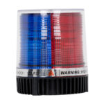 GloboStar® 85155 PRO Series Φάρος Σήμανσης Οχήματος Αστυνομίας για Αυτοκίνητα & Φορτηγά STROBE LED 10W DC 12-24V Αδιάβροχος IP65 Μπλε & Κόκκινο - Image 4
