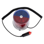 GloboStar® 85155 PRO Series Φάρος Σήμανσης Οχήματος Αστυνομίας για Αυτοκίνητα & Φορτηγά STROBE LED 10W DC 12-24V Αδιάβροχος IP65 Μπλε & Κόκκινο - Image 5