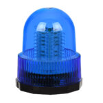 GloboStar® 85158 PRO Series Φάρος Σήμανσης Οχήματος Αστυνομίας για Αυτοκίνητα & Φορτηγά 6 Προγραμμάτων Φωτισμού STROBE LED 20W DC 10-30V Αδιάβροχος IP65 Μπλε - Image 3