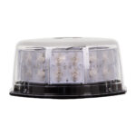 GloboStar® 85165 PRO Series Φάρος Σήμανσης Οχήματος Οδικής Βοήθείας για Αυτοκίνητα & Φορτηγά 6 Προγραμμάτων Φωτισμού STROBE LED 40W DC 10-30V Αδιάβροχος IP65 Πορτοκαλί - Image 4