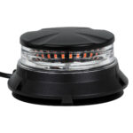 GloboStar® 85168 PRO Series Φάρος Σήμανσης Οχήματος Πυροσβεστικής για Αυτοκίνητα & Φορτηγά 6 Προγραμμάτων Φωτισμού STROBE LED SMD 3030 48W DC 10-30V Αδιάβροχος IP66 Κόκκινο - Image 3