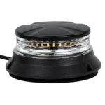 GloboStar® 85171 PRO Series Φάρος Σήμανσης Οχήματος Οδικής Βοήθείας για Αυτοκίνητα & Φορτηγά 6 Προγραμμάτων Φωτισμού STROBE LED SMD 3030 48W DC 10-30V Αδιάβροχος IP66 Πορτοκαλί - Image 3