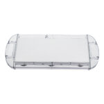 GloboStar® 85184 PRO Series Φάρος Σήμανσης Οχήματος Ασθενοφόρου για Αυτοκίνητα & Φορτηγά 6 Προγραμμάτων Φωτισμού STROBE LED COB 100W DC 10-30V Αδιάβροχος IP66 Ψυχρό Λευκό 6000K - Image 4