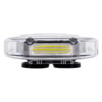 GloboStar® 85184 PRO Series Φάρος Σήμανσης Οχήματος Ασθενοφόρου για Αυτοκίνητα & Φορτηγά 6 Προγραμμάτων Φωτισμού STROBE LED COB 100W DC 10-30V Αδιάβροχος IP66 Ψυχρό Λευκό 6000K - Image 6