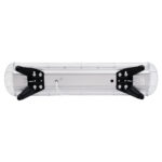 GloboStar® 85189 PRO Series Φάρος Σήμανσης Οχήματος Οδικής Βοήθείας για Αυτοκίνητα & Φορτηγά 6 Προγραμμάτων Φωτισμού STROBE LED COB 180W DC 10-30V Αδιάβροχος IP66 Πορτοκαλί - Image 6