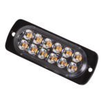 GloboStar® 85264 PRO Series Μπάρα Σήμανσης Οχήματος Οδικής Βοήθείας για Αυτοκίνητα & Φορτηγά Φωτισμού STROBE LED SMD 3030 12W DC 12-24V Αδιάβροχη IP65 Πορτοκαλί - Image 3