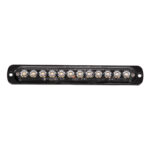 GloboStar® 85269 PRO Series Μπάρα Σήμανσης Οχήματος Οδικής Βοήθείας για Αυτοκίνητα & Φορτηγά 10 Προγραμμάτων Φωτισμού STROBE LED SMD 3030 15W DC 12-24V Αδιάβροχη IP65 Πορτοκαλί - Image 4