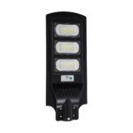 GLOBOSTAR® STREETB 85343 Φωτιστικό Δρόμου LED 90W 4500lm 120° DC 5V με Ενσωματωμένο Φωτοβολταϊκό Panel 6V 12W & Επαναφορτιζόμενη Μπαταρία Li-ion 3.2V 12000mAh με Αισθητήρα Κίνησης-Ημέρας-Νύχτας Αδιάβροχο IP65 Ψυχρό Λευκό 6000K - Μαύρο - Μ24 x Π63 x Υ6cm - 2 Χρόνια Εγγύηση - Image 3