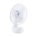 GloboStar® SOLARI-FAN 85354 Solar Fan Αυτόνομος Ηλιακός Επιτραπέζιος Ανεμιστήρας 25W 2 Λειτουργιών Ρεύματος με AC 220-240V ή με Φωτοβολταϊκό Panel 9V 12W & Επαναφορτιζόμενη Μπαταρία Li-ion 7.4V 4400mAh - 3 Ταχύτητες - IP20 - Μ24 x Π36 x Υ49cm - Λευκό - 2 Years Warranty - Image 3