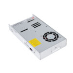 GLOBOSTAR® MEANWELL-LRS450-12 90786 Τροφοδοτικό/Μετασχηματιστής Class I PELV 450W 37.5A AC 220-240V σε DC 12V IP20 - Ρυθμιζόμενo από DC 10.2V έως DC 13.8V - Ασημί - Μ22.5 x Π12.4 x Υ3.5cm - 3 Χρόνια Εγγύηση - Image 3