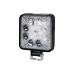 GloboStar® 85404 Vehicle Work Lights - Φώτα Εργασίας για Οχήματα LED 27W DC 10-30V Αδιάβροχο IP67 Ψυχρό Λευκό 6000K Μ14 x Π11 x Υ2.2cm - Image 2