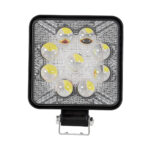 GloboStar® 85404 Vehicle Work Lights - Φώτα Εργασίας για Οχήματα LED 27W DC 10-30V Αδιάβροχο IP67 Ψυχρό Λευκό 6000K Μ14 x Π11 x Υ2.2cm - Image 3