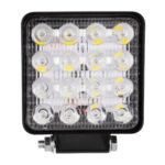 GLOBOSTAR® WORKPRO 85407 Προβολάκι LED 48W 4800lm 45° DC 10-30V Αδιάβροχο IP65 Ψυχρό Λευκό 6000K - CREE XBD Chip - Μ10.8 x Π3.2 x Υ12.8cm - 2 Χρόνια Εγγύηση - Image 3