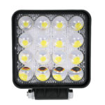 GLOBOSTAR® WORKPRO 85408 Προβολάκι LED 48W 4800lm 45° DC 10-30V Αδιάβροχο IP65 Ψυχρό Λευκό 6000K - CREE XBD 7D Chip - Μ10.8 x Π3.2 x Υ12.8cm - 2 Χρόνια Εγγύηση - Image 3