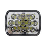 GloboStar® 85421 Φανάρι JEEP WRANGLER Βασικού Φωτισμού H4 H/L LED CREE CXB COB 45W 4500lm DC 9-80V Αδιάβροχο IP67 Ψυχρό Λευκό 6000K Μ17 x Π11 x Υ5.5cm - Image 4