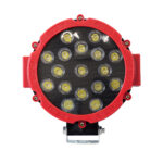 GloboStar® 85422 Vehicle & Forklift Work Lights - Φώτα Εργασίας για Οχήματα Περονοφόρα - Κλάρκ LED 45W DC 9-80V Αδιάβροχο IP67 Μαύρο Κόκκινο Μ20 x Π18 x Υ5cm - Image 4
