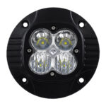 GloboStar® 85444 PRO Series Χωνευτός Προβολέας Εργασίας - Φώτα Ημέρας - Working Light - DRL για Αυτοκίνητα & Φορτηγά LED CREE XBD 20W 2000lm DC 10-30V Αδιάβροχο IP65 Ψυχρό Λευκό 6000K & RGB - Image 3