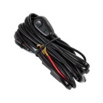 GloboStar® 85550 Καλωδίωση - Πλεξούδα για Μπάρες και Προβολάκια LED Work Lights DC 12-24V με Διακόπτη On-Off Αδιάβροχη IP65 - Image 2