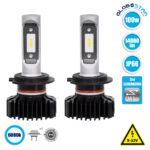 GloboStar® 85637 H7 X1 Line KIT Βασικού Φωτισμού Αυτοκινήτου & Φορτηγού 3nd Generation Can-Bus Series LED CREE CXB 100W 14000lm DC 9-32V Αδιάβροχο IP66 Ψυχρό Λευκό 6000K