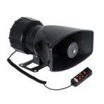 GloboStar® 85698 Τηλεβόας - Ντουντούκα - Σειρήνα - Κόρνα Αυτοκινήτου με 5 Προγράμματα Ήχητικών Εφέ Αστυνομίας - Πυροσβεστικής - Security με Μικρόφωνο - 100W 300db DC 12V Αδιάβροχο IP65 - Image 3