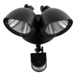 GloboStar® 85712 Μαύρο Αυτόνομο Ηλιακό Φωτιστικό LED SMD 10W 150lm με Ενσωματωμένη Μπαταρία 1200mAh - Φωτοβολταϊκό Πάνελ με Αισθητήρα Ημέρας-Νύχτας και PIR Αισθητήρα Κίνησης Αδιάβροχο IP54 Ψυχρό Λευκό 6000K - Image 4