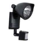 GloboStar® 85712 Μαύρο Αυτόνομο Ηλιακό Φωτιστικό LED SMD 10W 150lm με Ενσωματωμένη Μπαταρία 1200mAh - Φωτοβολταϊκό Πάνελ με Αισθητήρα Ημέρας-Νύχτας και PIR Αισθητήρα Κίνησης Αδιάβροχο IP54 Ψυχρό Λευκό 6000K - Image 5