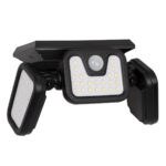 GloboStar® 85713 Αυτόνομος Ηλιακός Προβολέας με Τρεις Περιστρεφόμενες Κεφαλές LED SMD 2835 40W 2000lm με Ενσωματωμένη Μπαταρία 2400mAh - Φωτοβολταϊκό Πάνελ με Αισθητήρα Ημέρας-Νύχτας - PIR Αισθητήρα Κίνησης Αδιάβροχο IP65 Ψυχρό Λευκό 6000K - Image 4